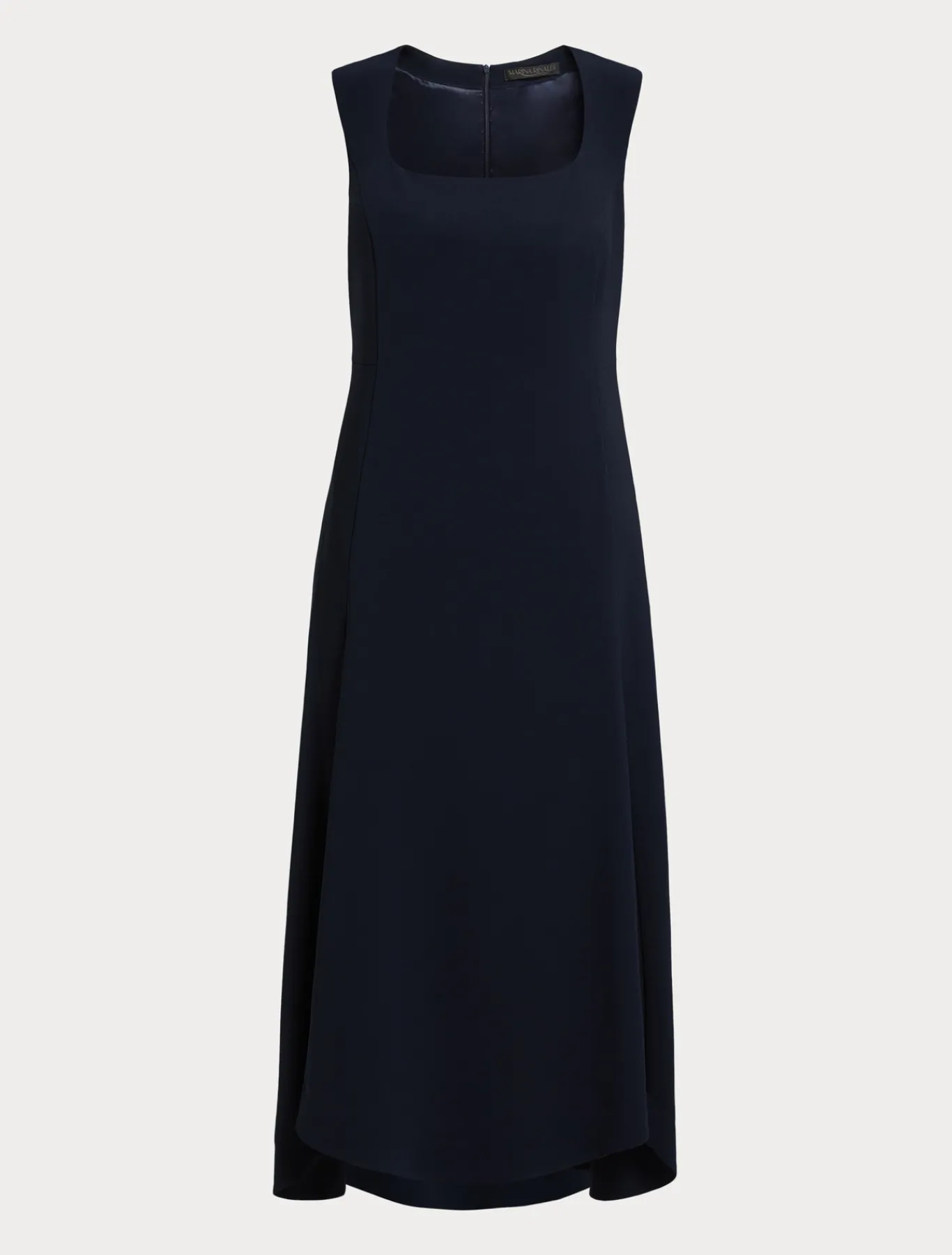 Marina Rinaldi Abiti | Collezione Elegante*Abito lungo in cady triacetato BLUNOTTE