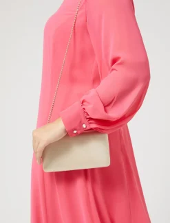 Marina Rinaldi Abiti | Abiti*Abito lungo in crêpe georgette ROSSO