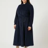 Marina Rinaldi Abiti | Abiti*Abito lungo in velluto BLU