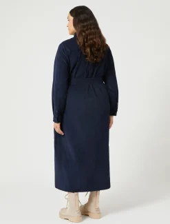 Marina Rinaldi Abiti | Abiti*Abito lungo in velluto BLU