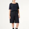 Marina Rinaldi Pantaloni & Jeans | Pantaloni & Jeans*Bermuda in jersey punto Milano BLUMARINO