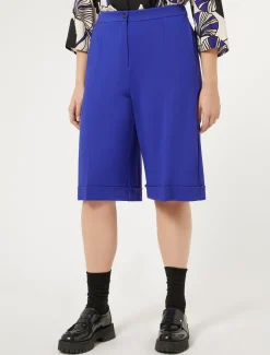 Marina Rinaldi Pantaloni & Jeans | Pantaloni & Jeans*Bermuda in jersey punto Milano VIOLA