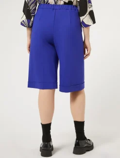 Marina Rinaldi Pantaloni & Jeans | Pantaloni & Jeans*Bermuda in jersey punto Milano VIOLA