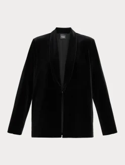 Marina Rinaldi Giacche & Blazer | Giacche & Blazer*Blazer in ciniglia stretch NERO