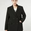 Marina Rinaldi Giacche & Blazer | Giacche & Blazer*Blazer in crêpe di envers satin NERO