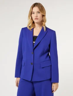 Marina Rinaldi Giacche & Blazer | Giacche & Blazer*Blazer in jersey punto Milano VIOLA