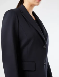 Marina Rinaldi Giacche & Blazer | Giacche & Blazer*Blazer in jersey punto Milano BLUMARINO
