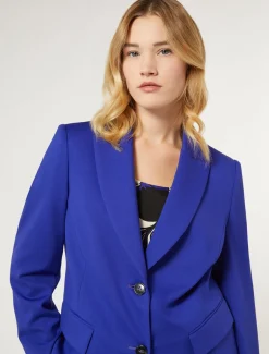 Marina Rinaldi Giacche & Blazer | Giacche & Blazer*Blazer in jersey punto Milano VIOLA