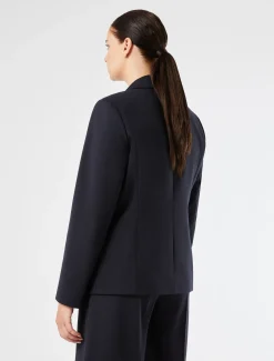 Marina Rinaldi Giacche & Blazer | Giacche & Blazer*Blazer in jersey punto Milano BLUMARINO