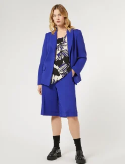 Marina Rinaldi Giacche & Blazer | Giacche & Blazer*Blazer in jersey punto Milano VIOLA