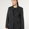 Marina Rinaldi Giacche & Blazer | Giacche & Blazer*Blazer in tessuto punto Milano BLUMARINO