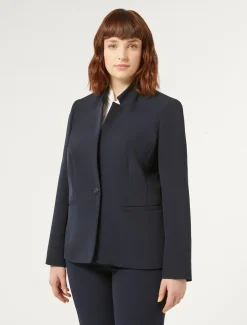 Marina Rinaldi Giacche & Blazer | Giacche & Blazer*Blazer in tessuto tecnico BLUNOTTE