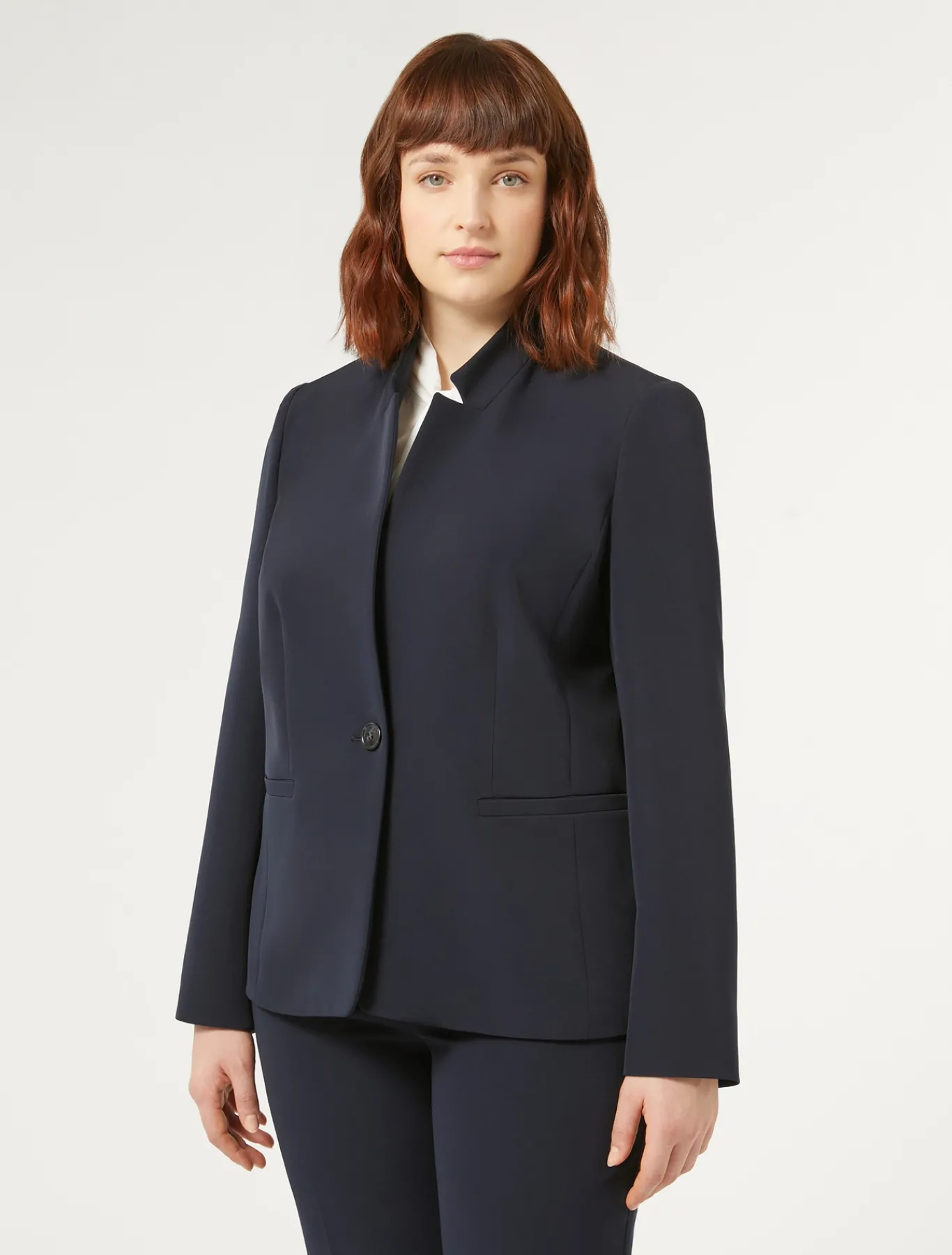 Marina Rinaldi Giacche & Blazer | Giacche & Blazer*Blazer in tessuto tecnico BLUNOTTE