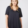 Marina Rinaldi Camicie & Bluse | Camicie & Bluse*Blusa con dettagli in pizzo BLUMARINO