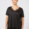 Marina Rinaldi Camicie & Bluse | Camicie & Bluse*Blusa con dettagli in pizzo NERO