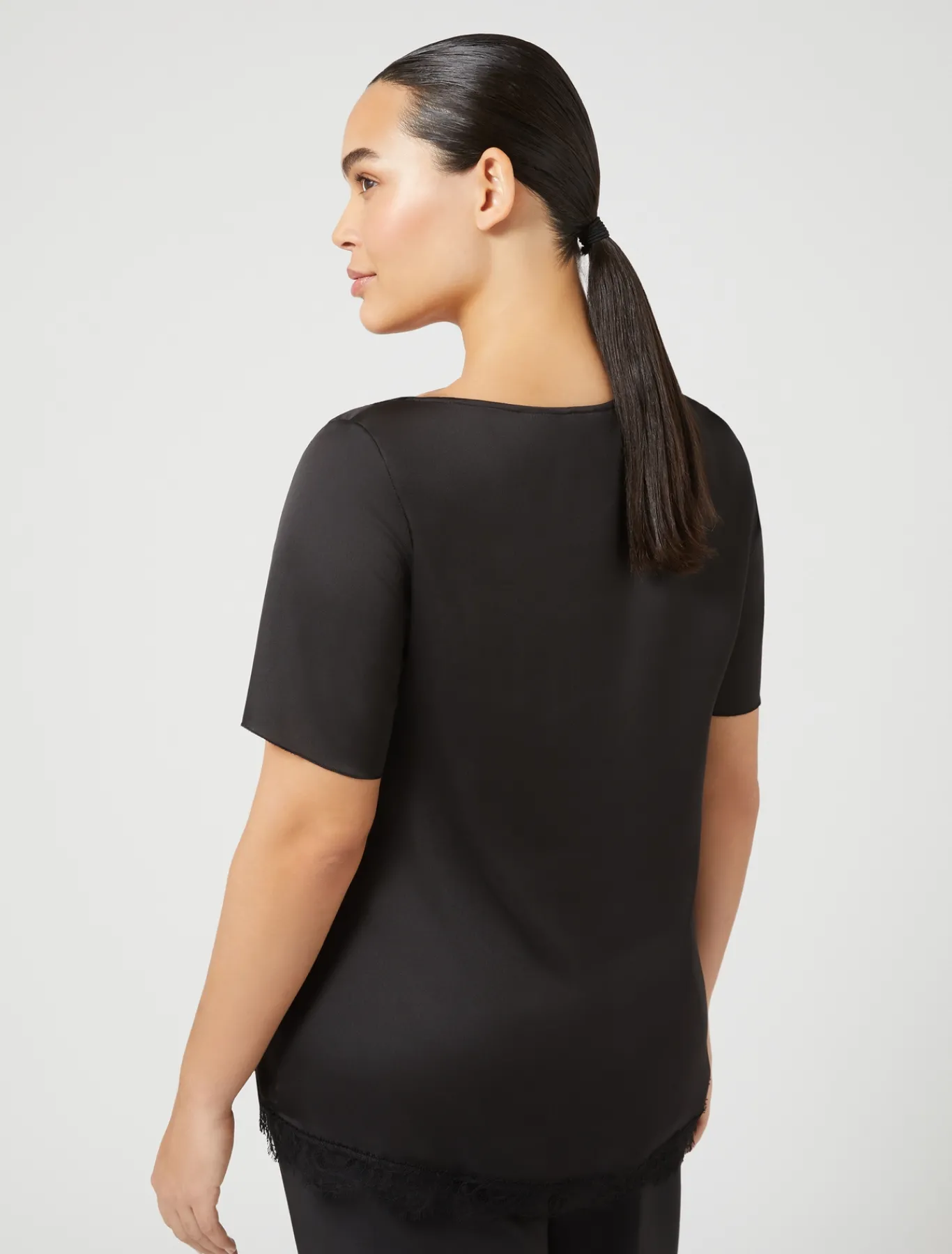 Marina Rinaldi Camicie & Bluse | Camicie & Bluse*Blusa con dettagli in pizzo NERO