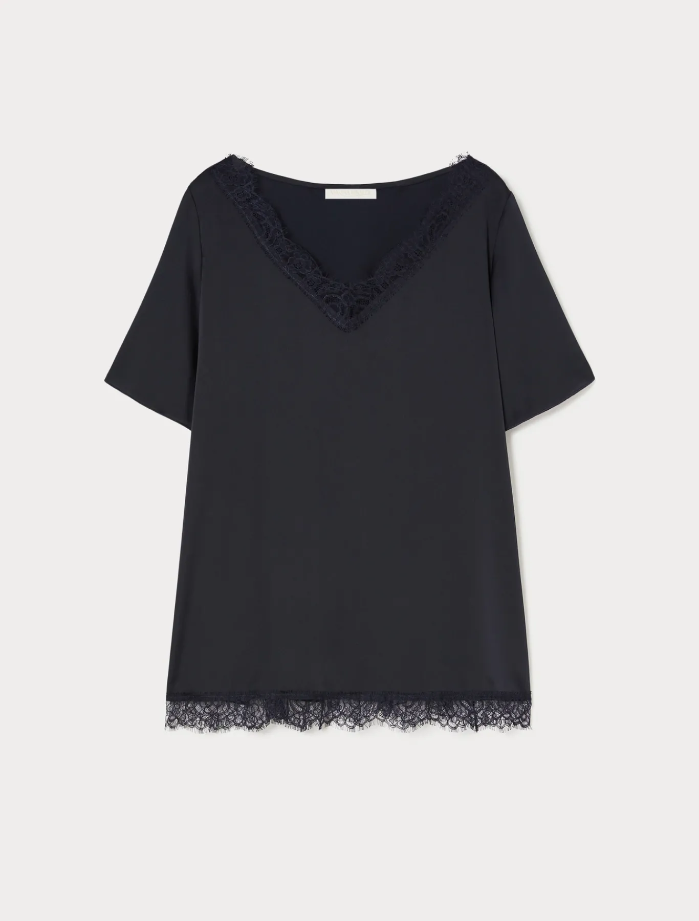 Marina Rinaldi Camicie & Bluse | Camicie & Bluse*Blusa con dettagli in pizzo BLUMARINO