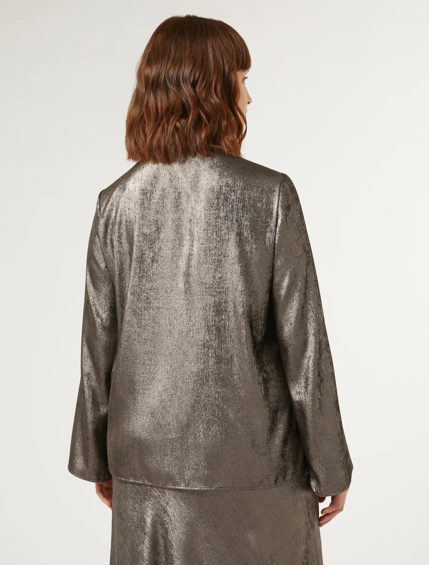 Marina Rinaldi Camicie & Bluse | Camicie & Bluse*Blusa in chiffon laminato BRONZO