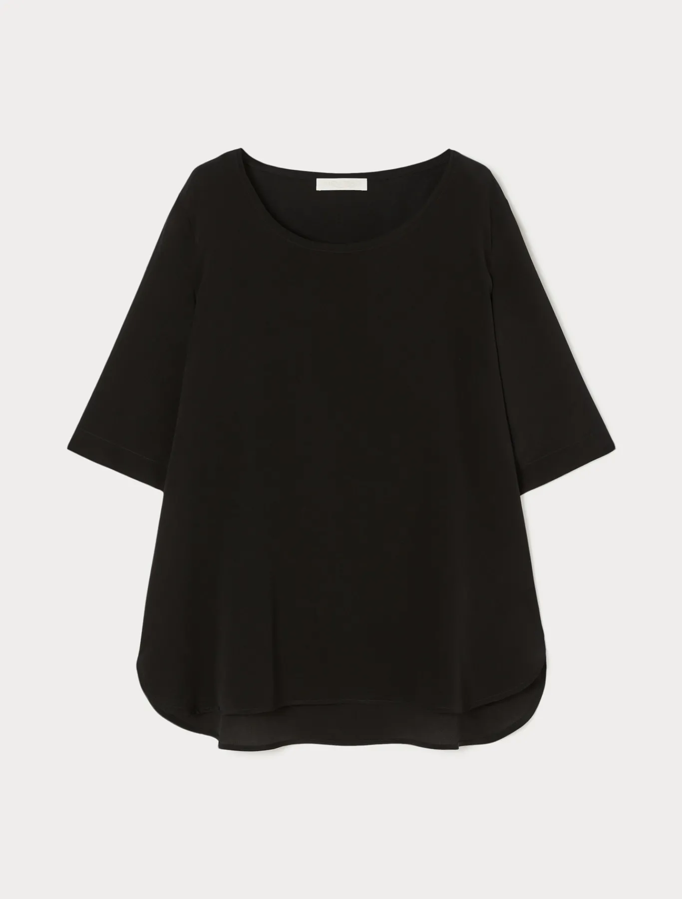 Marina Rinaldi Camicie & Bluse | Camicie & Bluse*Blusa in crêpe de Chine di seta NERO