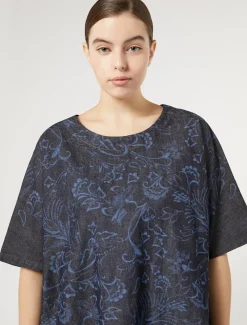 Marina Rinaldi Camicie & Bluse | Camicie & Bluse*sa in denim laserato BLU
