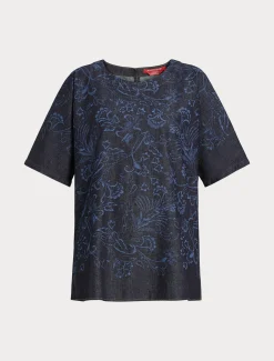 Marina Rinaldi Camicie & Bluse | Camicie & Bluse*sa in denim laserato BLU
