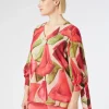 Marina Rinaldi Bluse | Camicie & Bluse*Blusa in georgette stampata ROSA