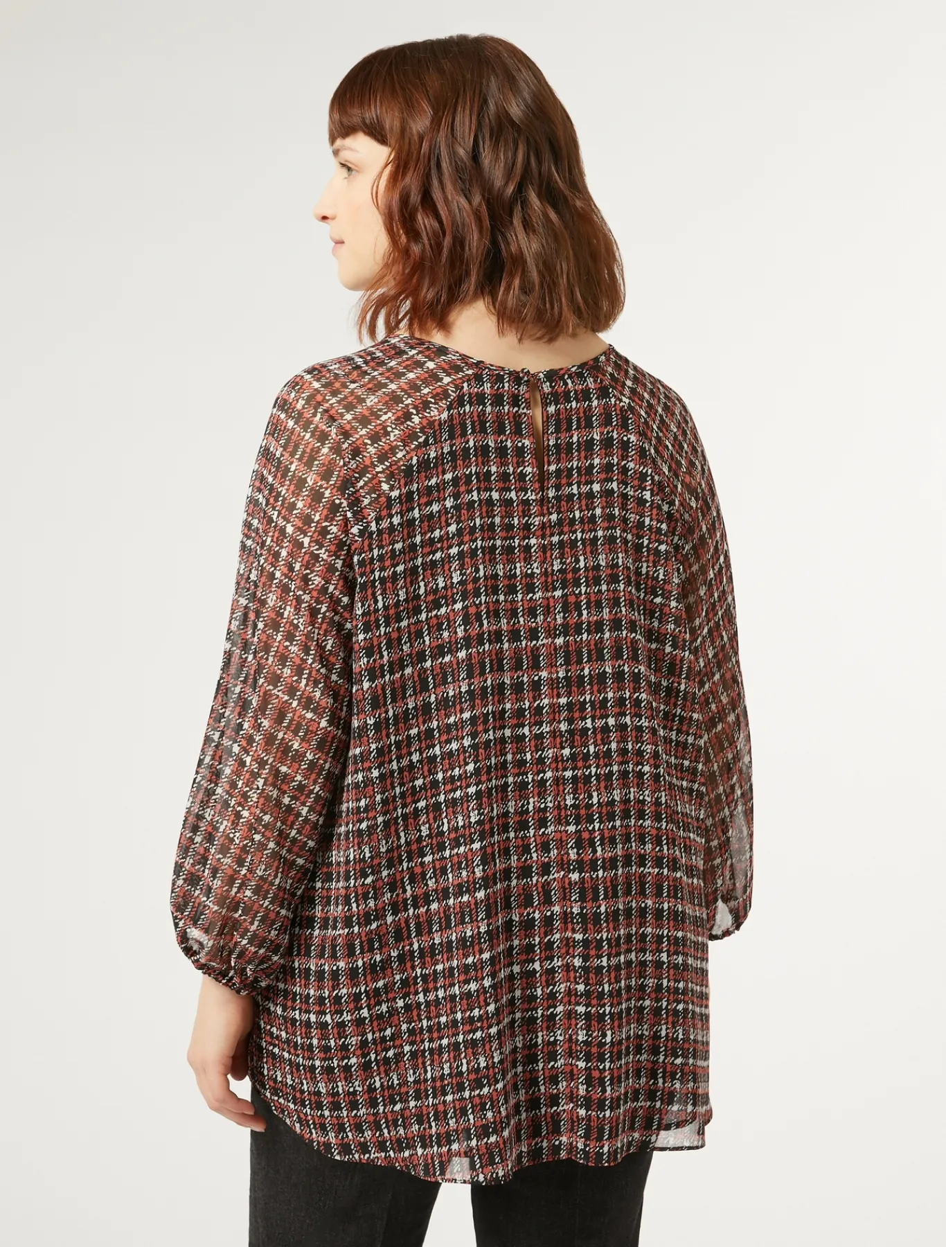 Marina Rinaldi Camicie & Bluse | Camicie & Bluse*Blusa in georgette stampata NERO