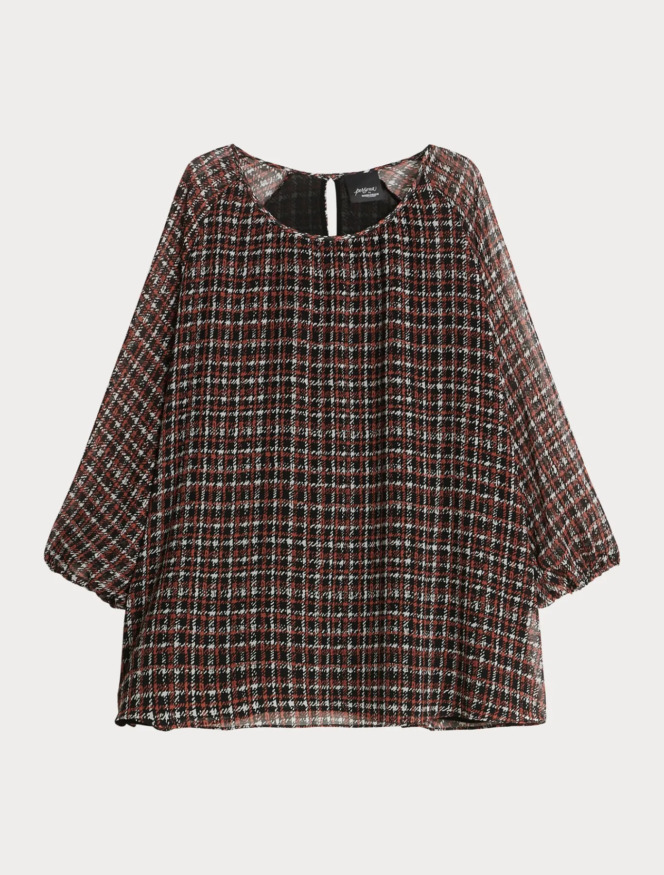 Marina Rinaldi Camicie & Bluse | Camicie & Bluse*Blusa in georgette stampata NERO