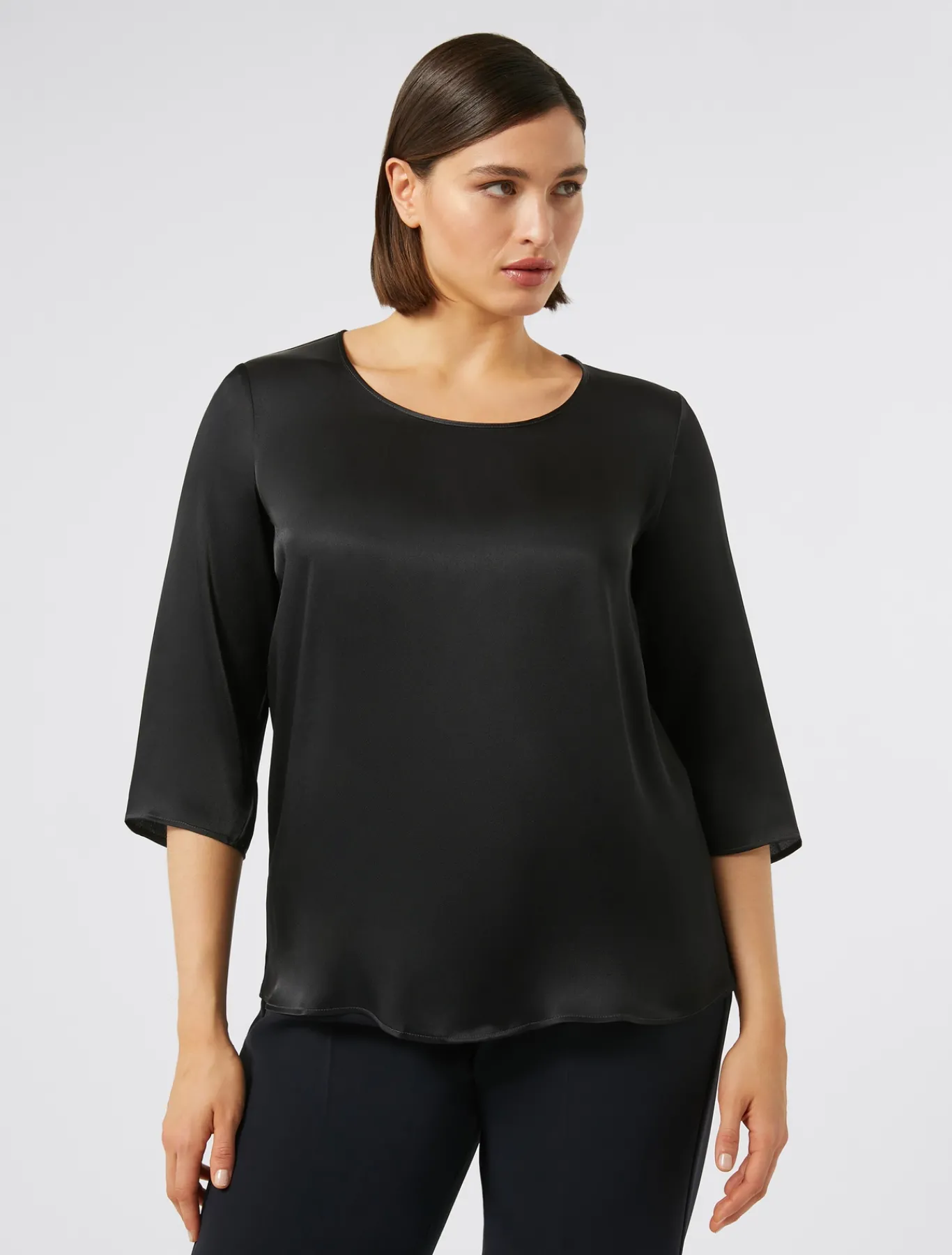 Marina Rinaldi Bluse | Camicie & Bluse*Blusa in misto seta BLUNOTTE