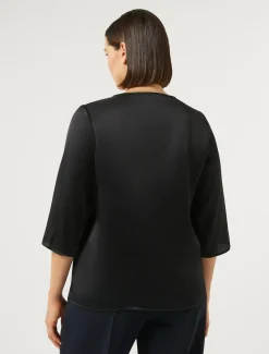 Marina Rinaldi Bluse | Camicie & Bluse*Blusa in misto seta BLUNOTTE
