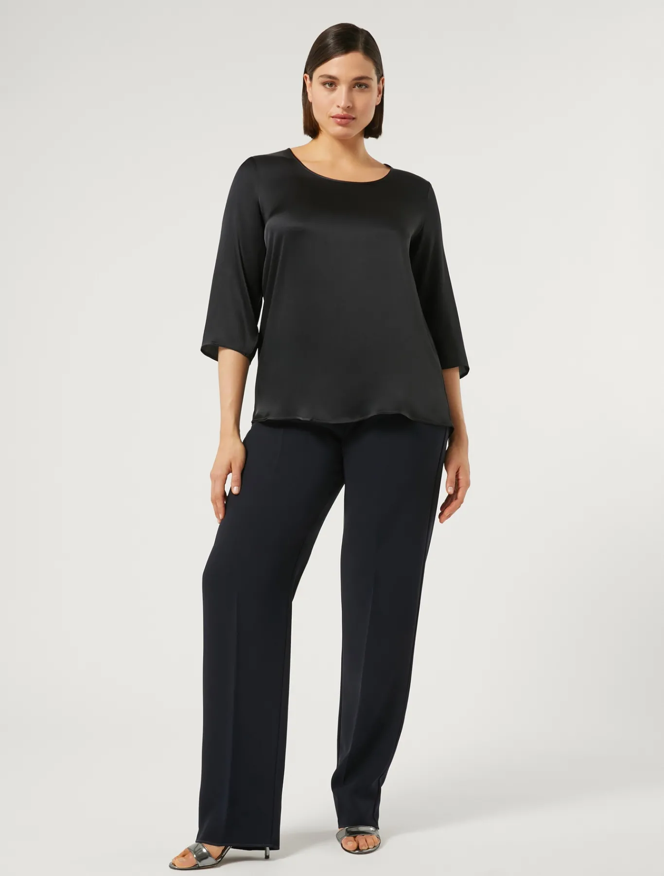 Marina Rinaldi Bluse | Camicie & Bluse*Blusa in misto seta BLUNOTTE