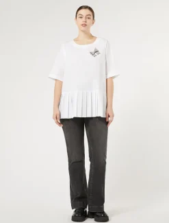 Marina Rinaldi Camicie & Bluse | Camicie & Bluse*Blusa in popeline di cotone BIANCO