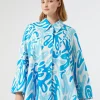 Marina Rinaldi Camicie & Bluse | Camicie & Bluse*Blusa in popeline stampato BIANCO
