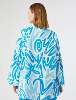 Marina Rinaldi Camicie & Bluse | Camicie & Bluse*Blusa in popeline stampato BIANCO