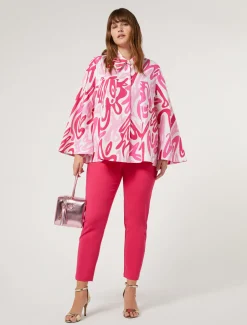 Marina Rinaldi Camicie & Bluse | Camicie & Bluse*Blusa in popeline stampato BIANCO