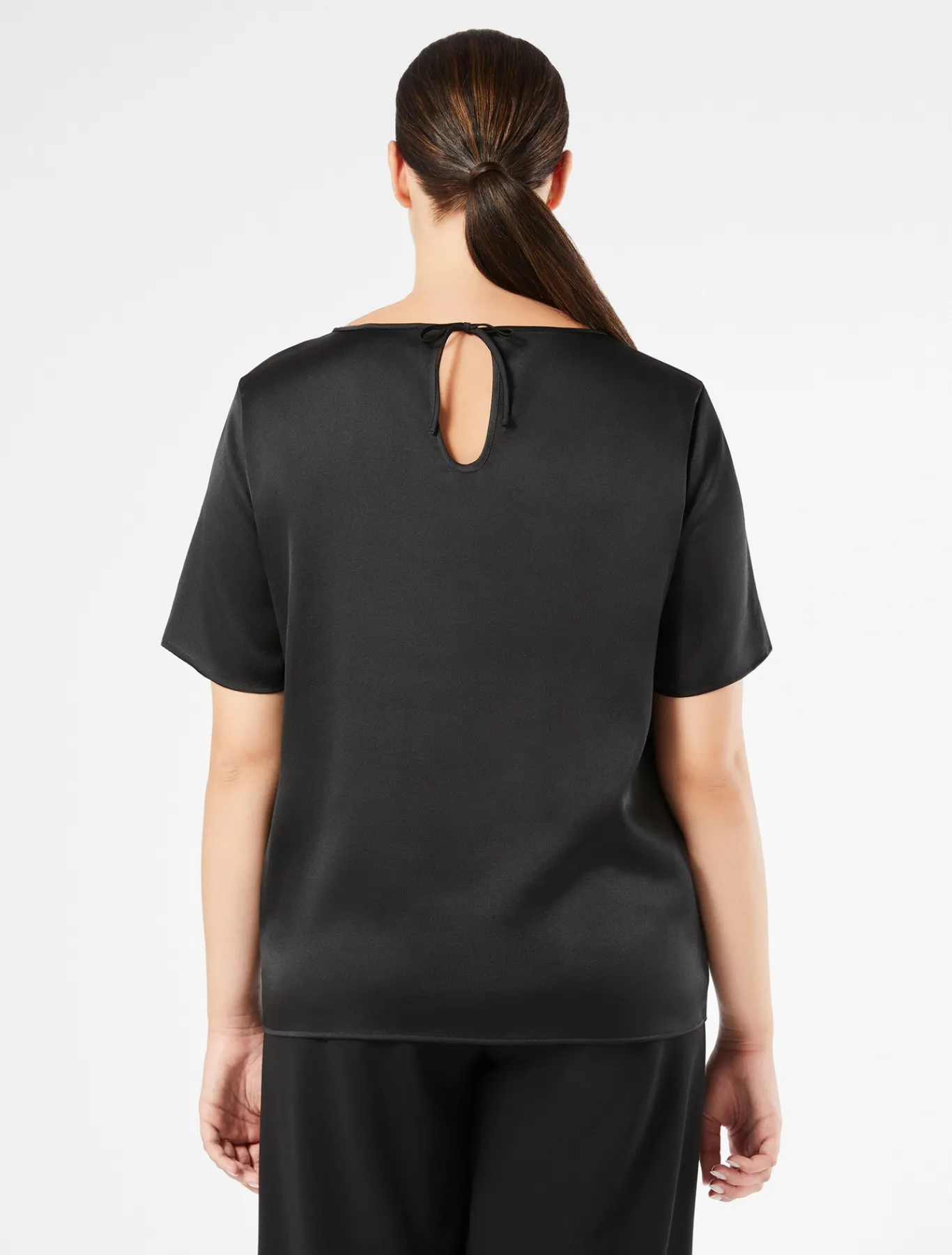 Marina Rinaldi Camicie & Bluse | Camicie & Bluse*Blusa in raso NERO