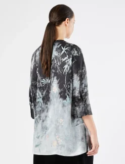 Marina Rinaldi Camicie & Bluse | Camicie & Bluse*Blusa in raso di seta GRIGIOSCURO
