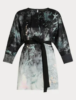 Marina Rinaldi Camicie & Bluse | Camicie & Bluse*Blusa in raso di seta GRIGIOSCURO