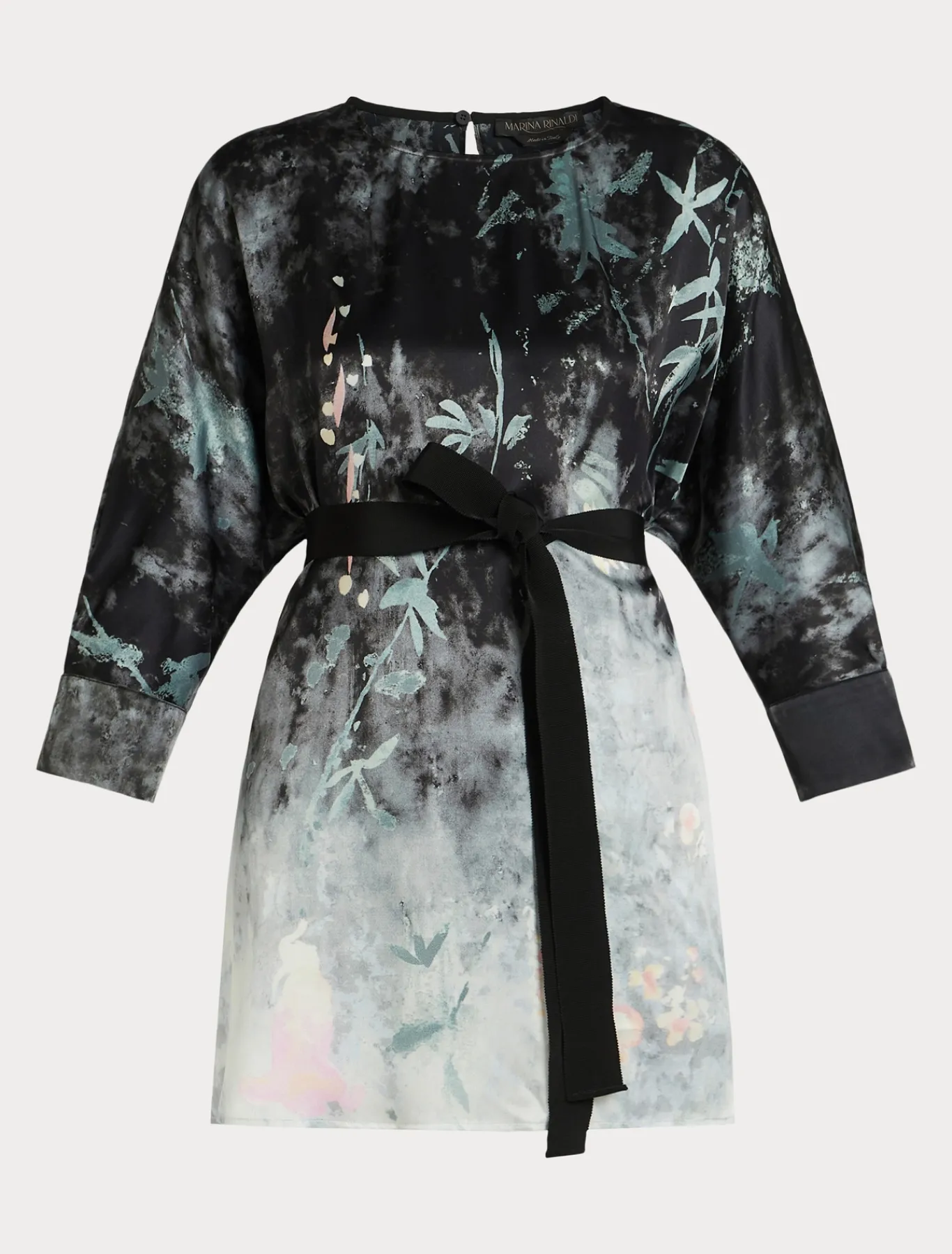 Marina Rinaldi Camicie & Bluse | Camicie & Bluse*Blusa in raso di seta GRIGIOSCURO