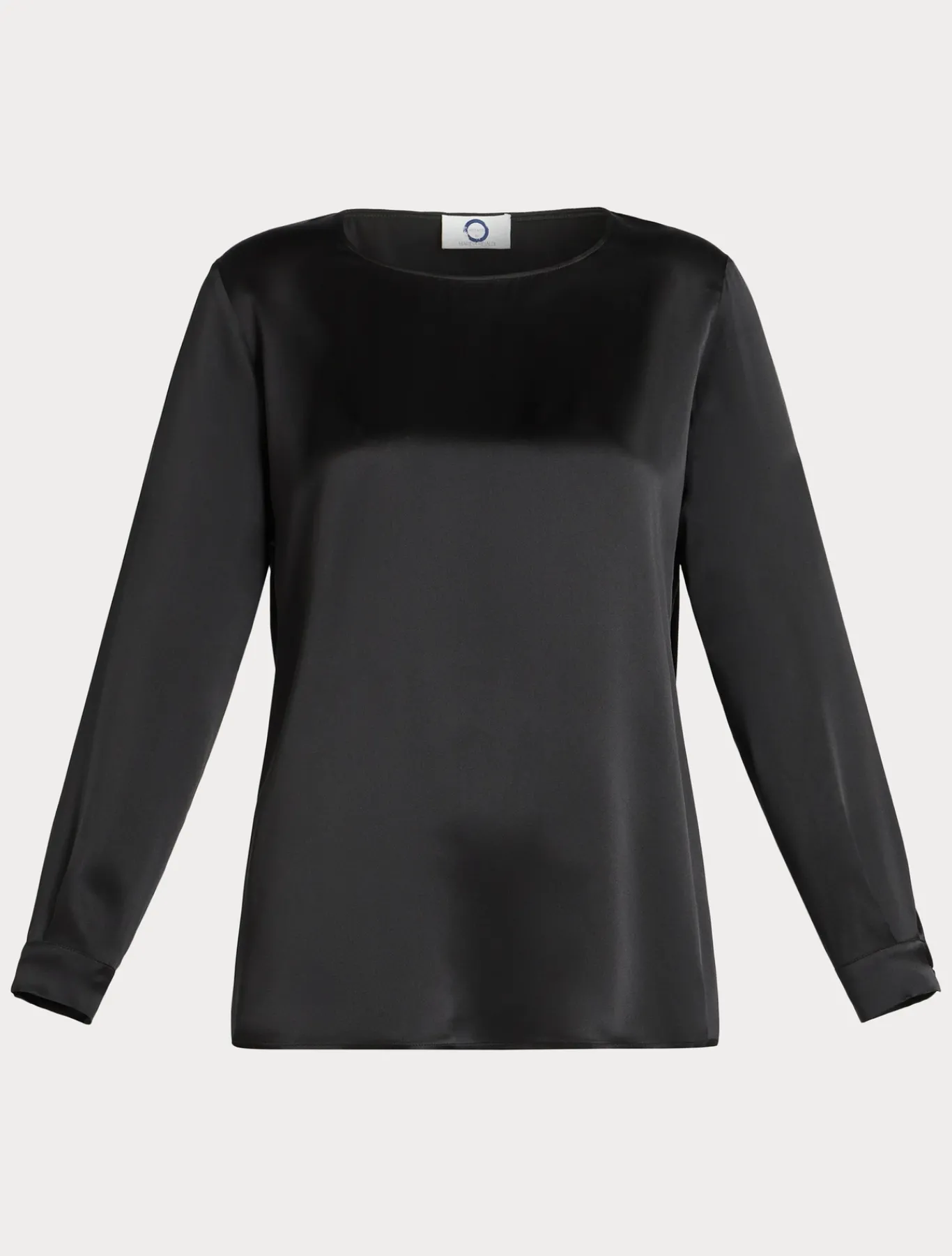 Marina Rinaldi Camicie & Bluse | Camicie & Bluse*Blusa in raso di seta NERO