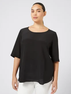 Marina Rinaldi Camicie & Bluse | Camicie & Bluse*Blusa in seta NERO