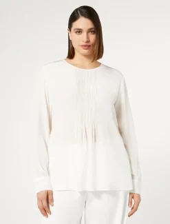 Marina Rinaldi Camicie & Bluse | Camicie & Bluse*Blusa in seta BIANCO