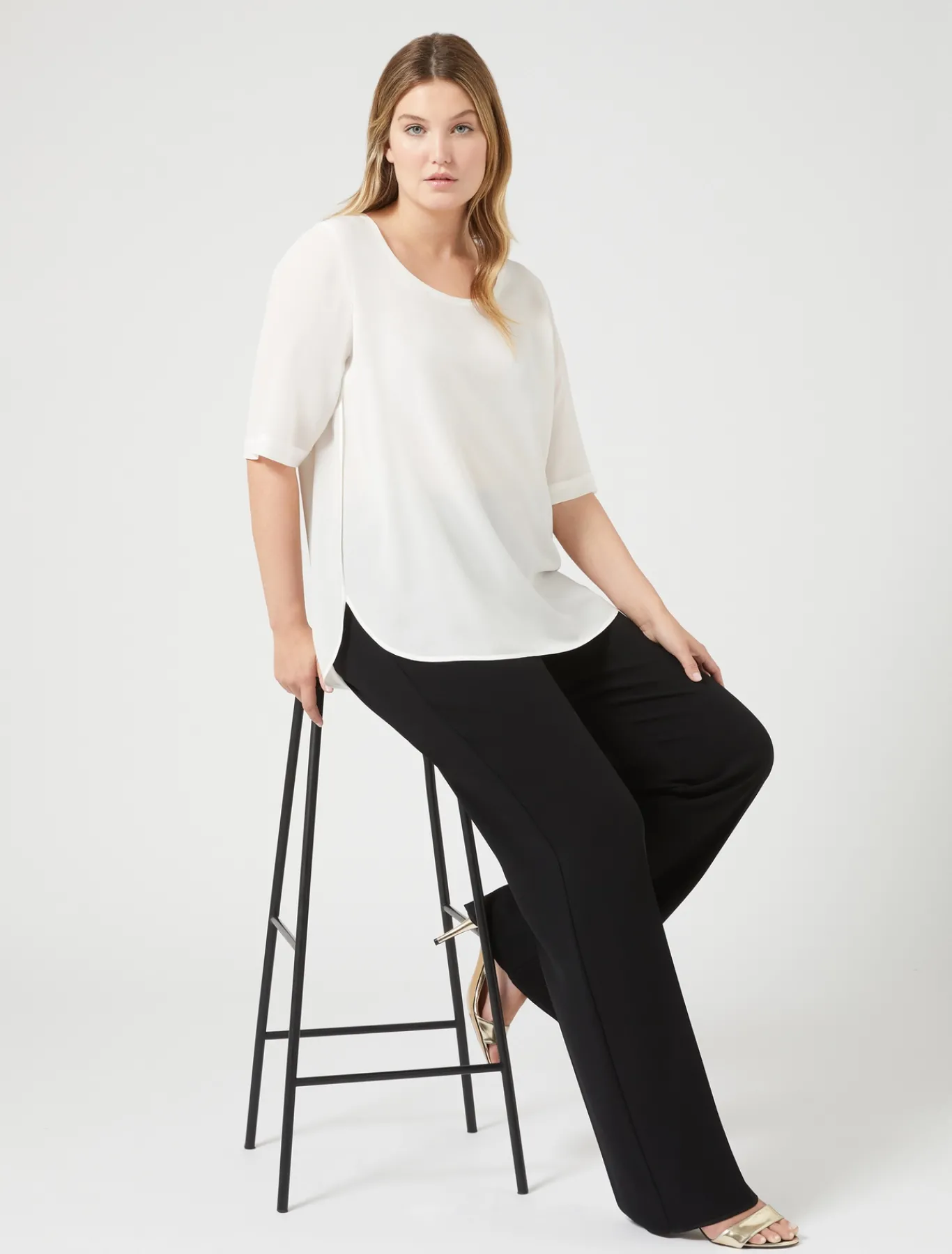 Marina Rinaldi Camicie & Bluse | Camicie & Bluse*Blusa in seta BIANCO