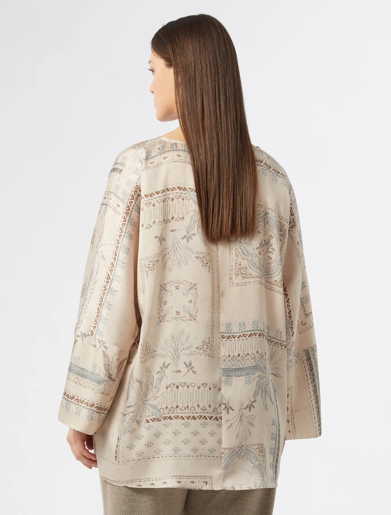 Marina Rinaldi Camicie & Bluse | Camicie & Bluse*Blusa in twill stampato BEIGE