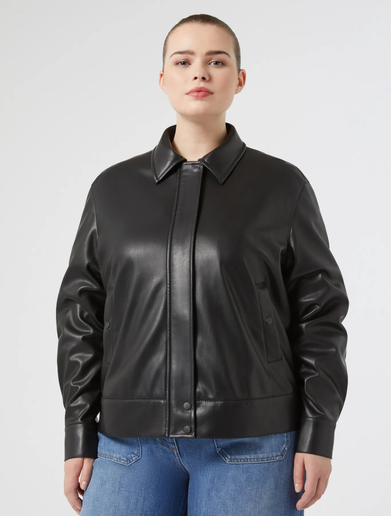 Marina Rinaldi Giacche & Blazer | Giacche & Blazer*Bomber in jersey NERO