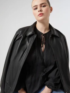 Marina Rinaldi Giacche & Blazer | Giacche & Blazer*Bomber in jersey NERO