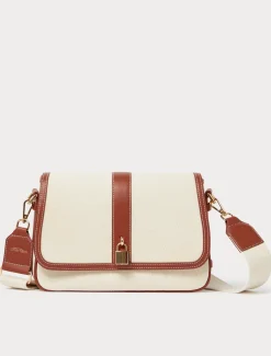 Marina Rinaldi Accessori | Accessori*Borsa a tracolla in canvas NATURALE