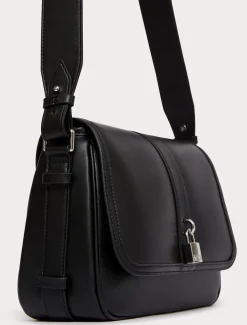 Marina Rinaldi Accessori | Accessori*Borsa a tracolla in tessuto spalmato NERO