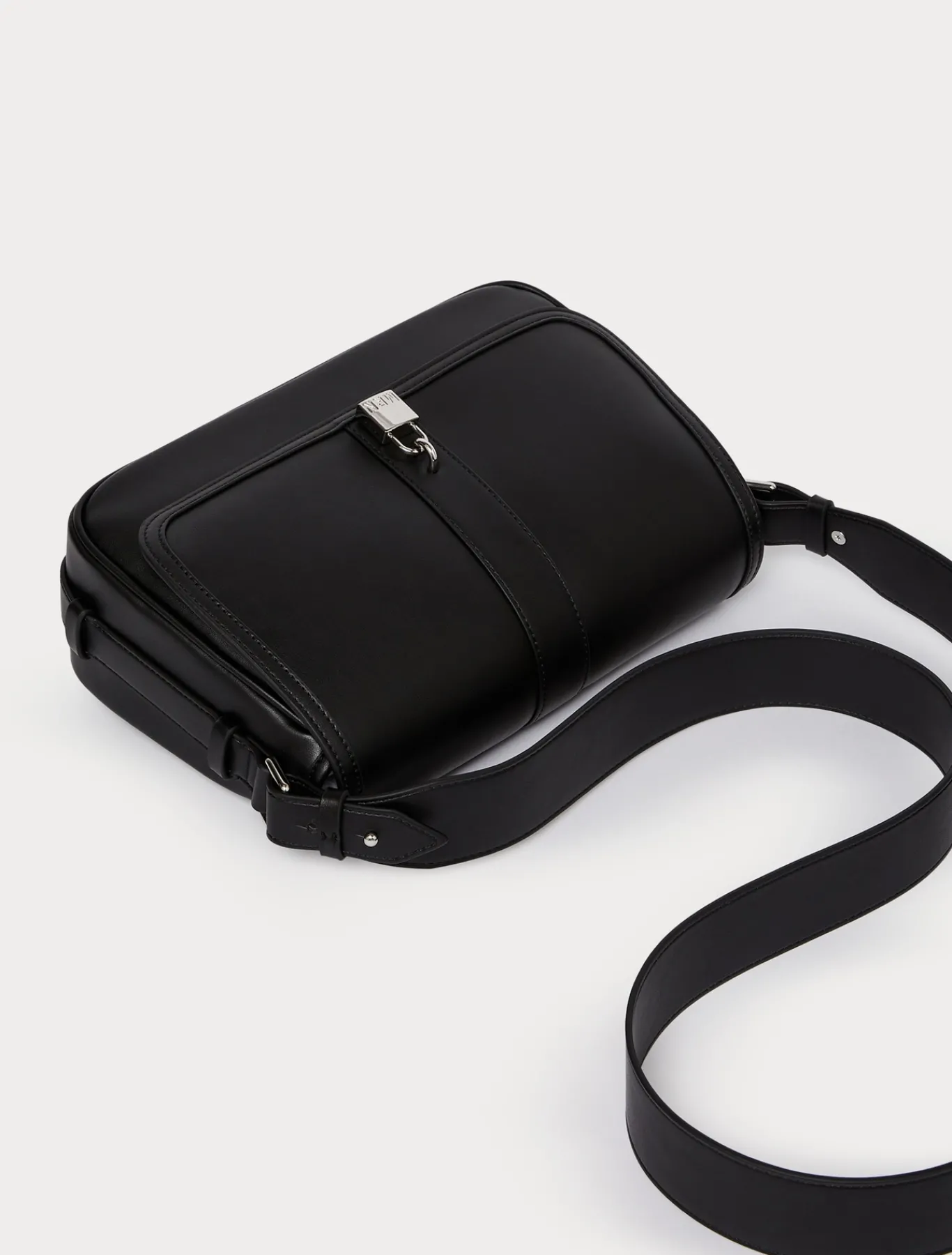 Marina Rinaldi Accessori | Accessori*Borsa a tracolla in tessuto spalmato NERO