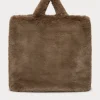 Marina Rinaldi Accessori | Accessori*Borsa shopper con texture soffice GRIGIOTORTORA